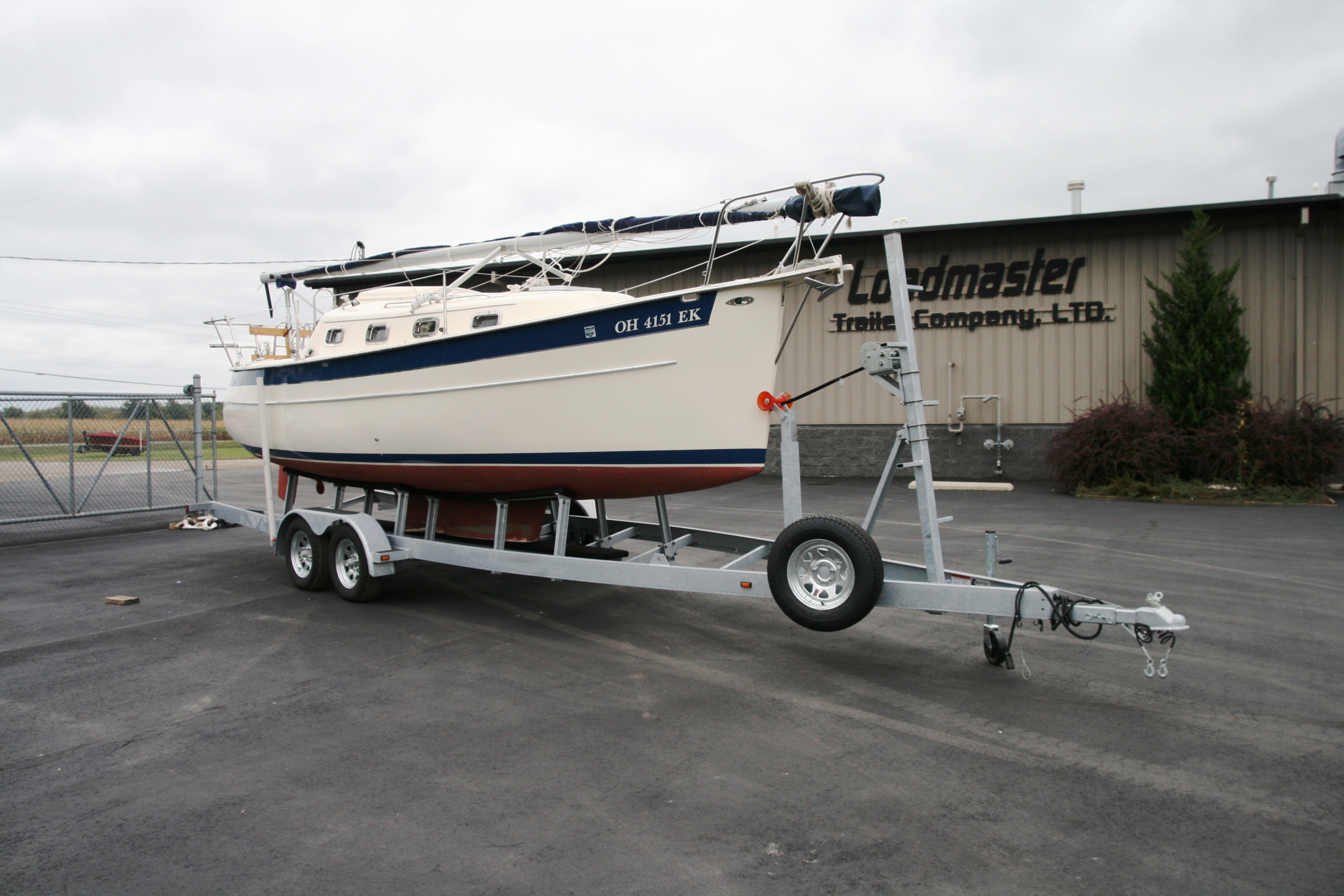 sailboat trailer for rent