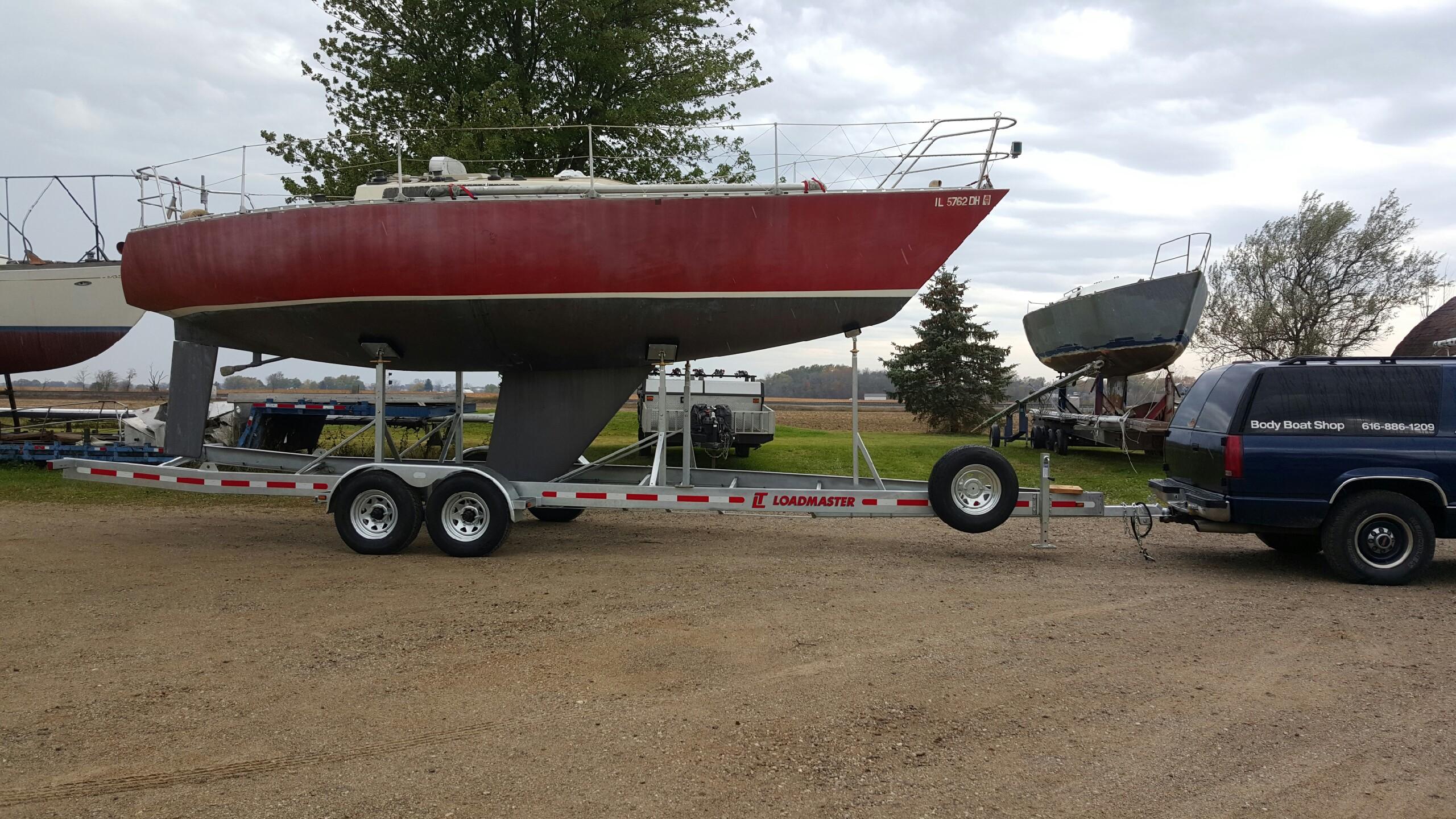 30' sailboat trailer for sale