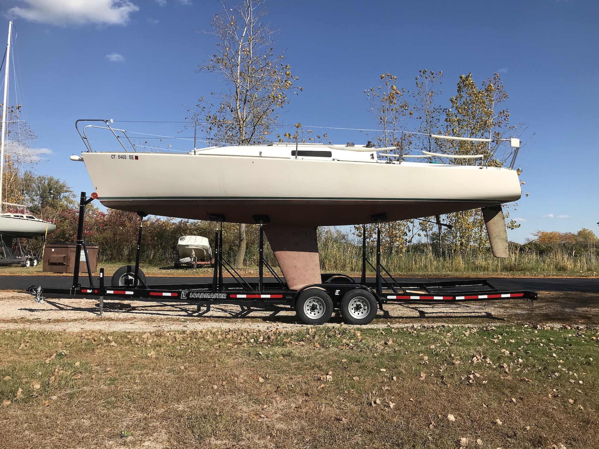 40 foot sailboat trailer