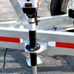 Power Tongue Jack on a boat trailer