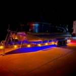 Manitou 25 boat trailer w/lights