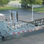 Pontoon trailer