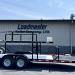 Custom stack boat trailer from Loadmaster