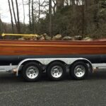 english river launch and custom trailer