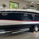 Four Winns Vista 358 on a custom boat trailer from Loadmaster