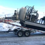 Custom Airboat Trailer from Loadmaster