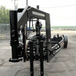 Powerboat Loadmaster Trailer facing the bow