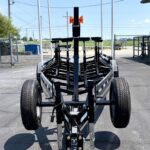 Sailboat Loadmaster Trailer facing the bow